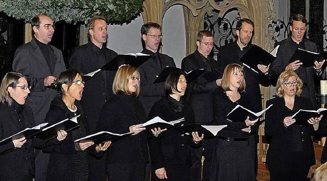 Weihnachtliche Chor- und Orgelmusik au...eckner  im Breisacher Stephansmnster.  | Foto: kai kricheldorff