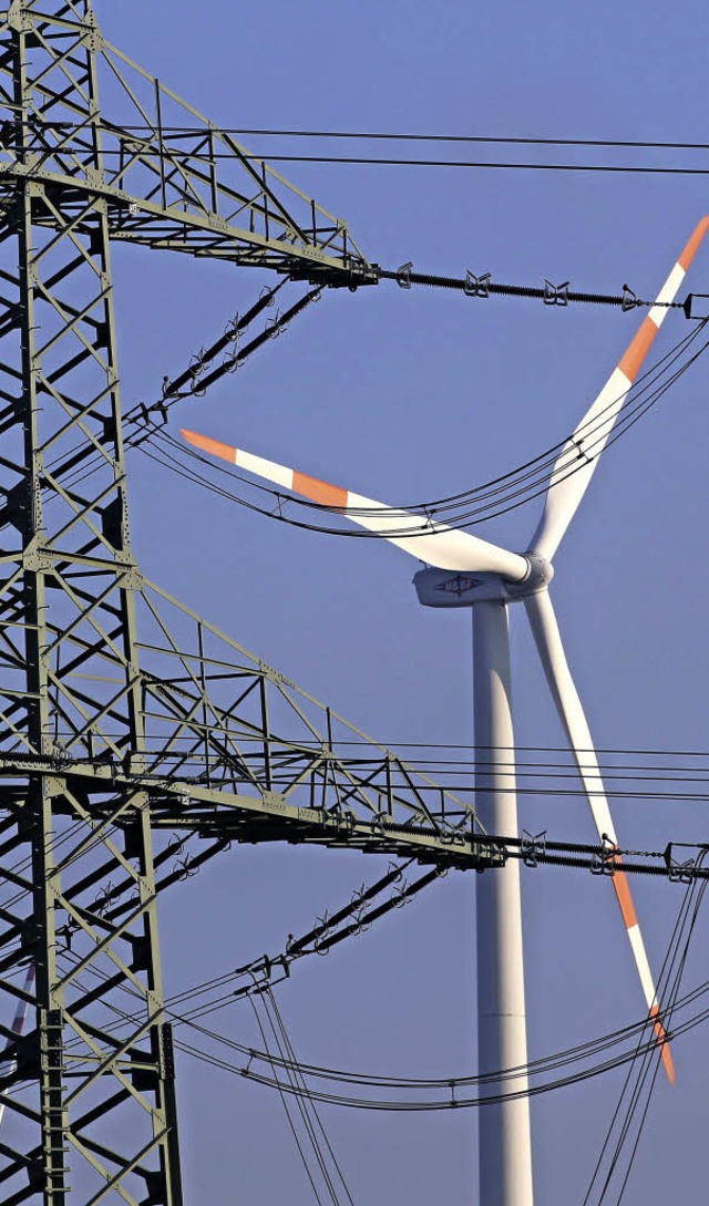 Die Kommunen im Markgrflerland haben ...nszonen fr die Windkraft festgelegt.   | Foto: dpa