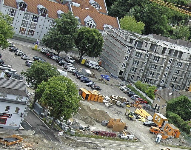 Kinderspielplatz: Auf dem Gelnde gibt es weiterhin Hotelplne.   | Foto: Nikolaus Trenz