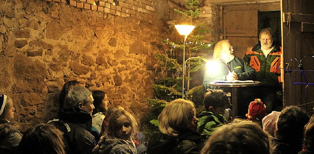 Heimelige Atmosphre: Weihnachtsgeschi...ren, ist ein ganz besonderes Erlebnis.  | Foto: Anja Bertsch