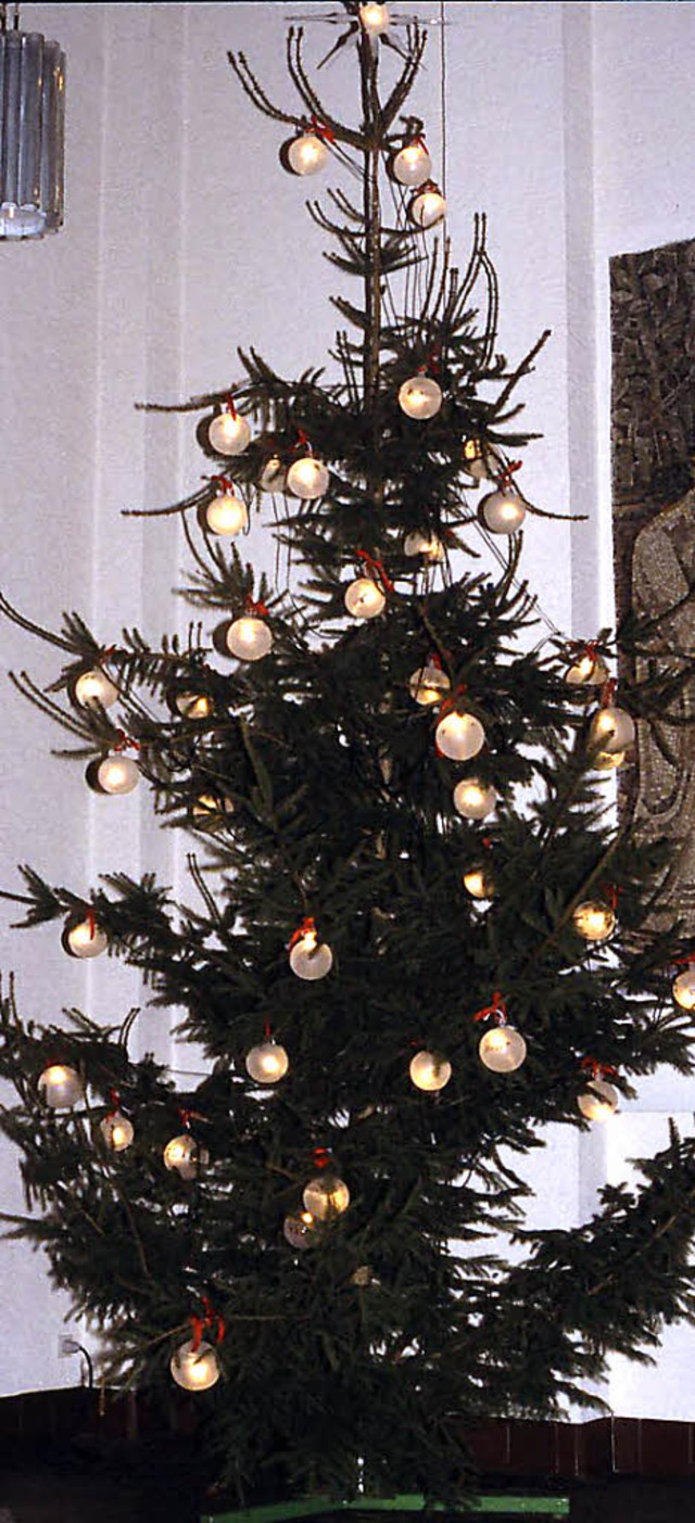 &#8230; den Blick auf den Christbaum frei.   | Foto: Ralf Staub/privat