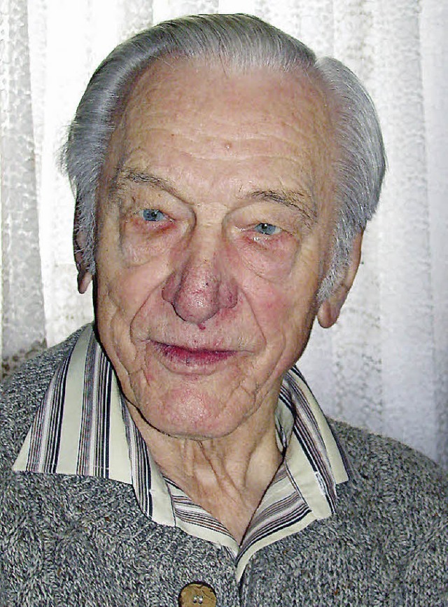 Seinen 90. Geburtstag feierte  Alfons Grochowski.   | Foto: M. Lange