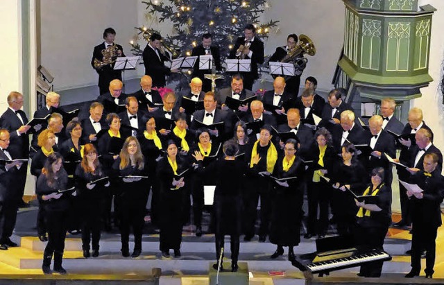 Weihnachtskonzert Gesangverein Kndringen  | Foto: Aribert Rssel