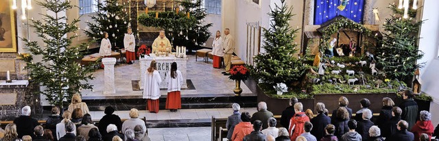 Voll waren die Kirchen bei den Festgot... wie hier in St. Fridolin in Stetten.   | Foto: Nikolaus Trenz