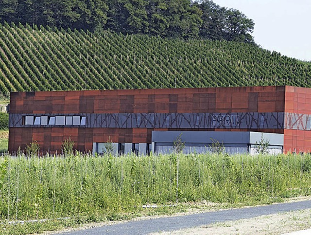Der Neubau des  Weingutes Abril wurde 2012 fertig.  | Foto: zink