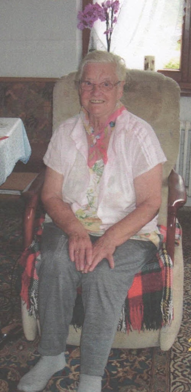 Maria Hoch, 82, wird seit Mittwoch vermisst.  | Foto: privat / Polizei