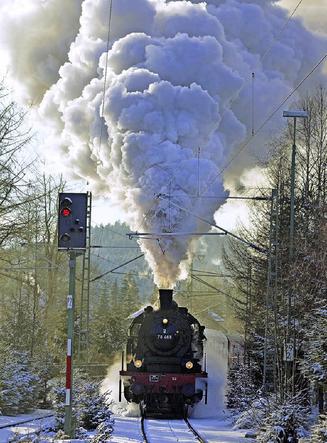 Unter Dampf   | Foto: IG Dreiseenbahn