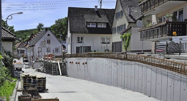 Lange wurde geplant. 2012 wurde  die n... Wasenweiler Ortsmitte endlich gebaut.  | Foto: Kai Kricheldorff
