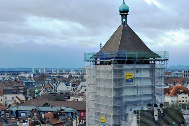 Risse im Schwabentor – Sanierung dauert bis Ende 2013