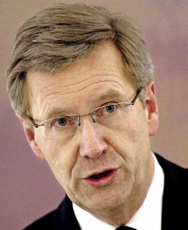 Schmal geworden: Christian Wulff | Foto: dpa Schmal geworden: Christian Wulff | Foto: dpa