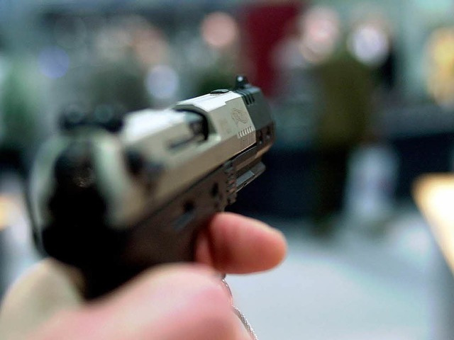 Eine Pistole der Marke Walther.  | Foto:  DDP Nachrichtenagentur