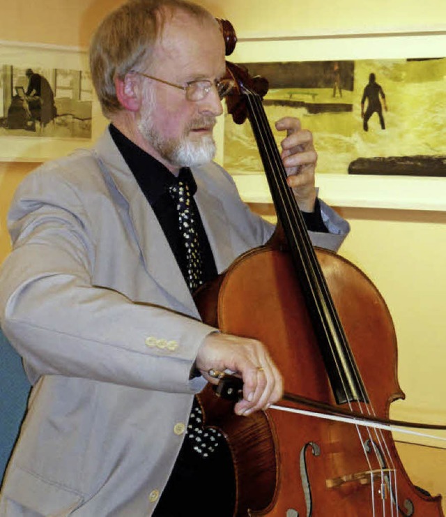 Solo-Cellist Martin Angell  | Foto: Sigurd Kaiser