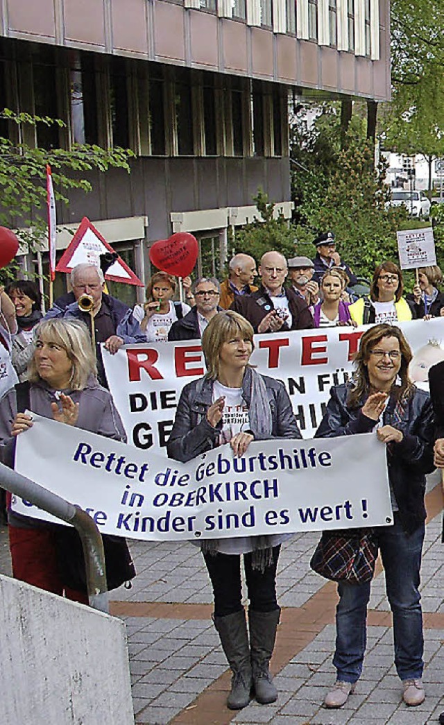 Gro waren im Frhjahr die Proteste, a...t Oberkirch geschlossen werden soll.    | Foto: archivfoto: hubert rderer