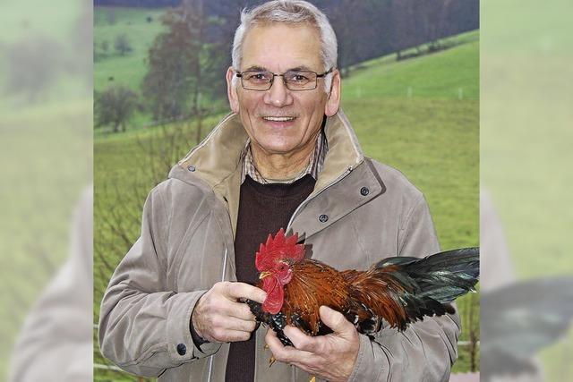 Bernhard Hoch ist Europameister der Zwerg-Huhn-Zchter