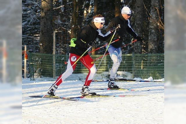 Winterspa im Winterwald