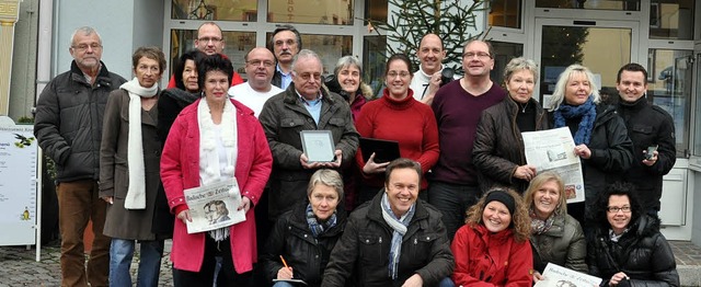 Das Team der Badischen Zeitung in Bad Sckingen  | Foto: Verena Pichler