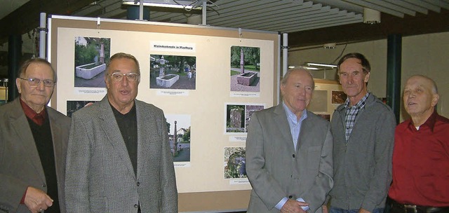 Freude ber eine gelungene Ausstellung...eschichts- und Kulturverein Maulburg.   | Foto: Roswitha Frey