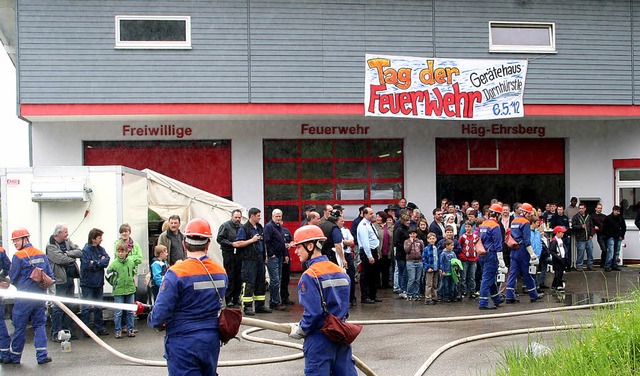 Die Feuerwehr Hg-Ehrsberg (Foto vom T...ahrzeug erhalten fr fast 300000 Euro.  | Foto: Rmmele