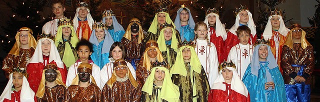 Die Sternsinger sind im Oberen Wiesent... den nchsten Tagen wieder unterwegs.   | Foto: Privat