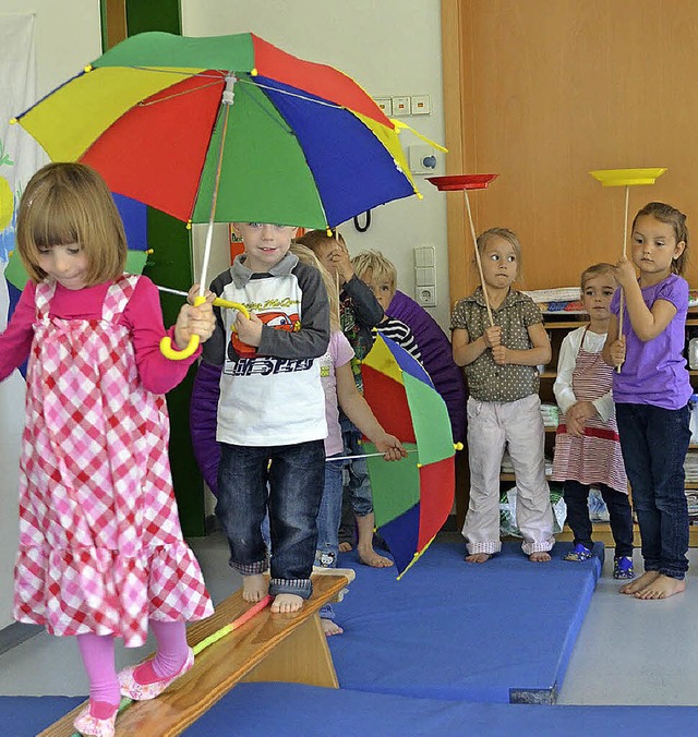 Neu im Auggener Kindergarten sind zehn Kitapltze.   | Foto: Sigrid umiger