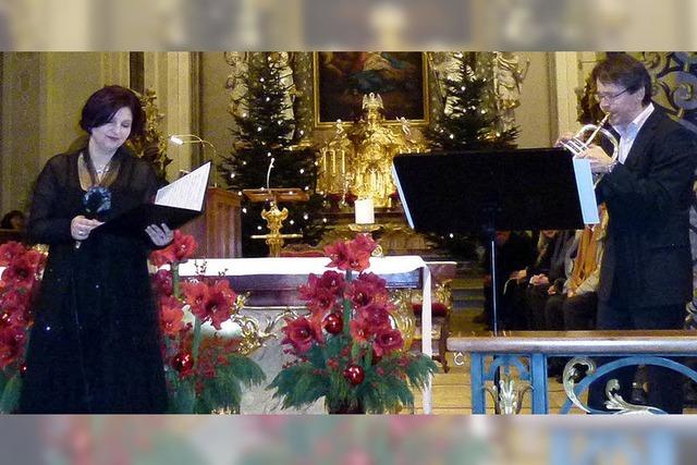 Mit Trompete, Sopran und Orgel ins neue Jahr