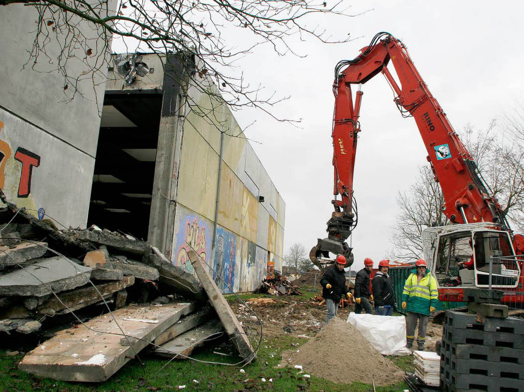 Die Riedhalle in Ichenheim wird abgerissen.
