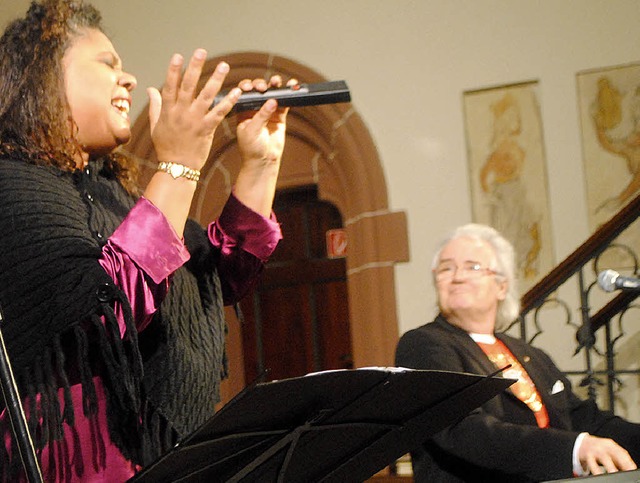 Auch Sandy Williams und  Henry Uebel b...zert in der Pauluskirche Badenweiler.   | Foto: Beatrice Ehrlich