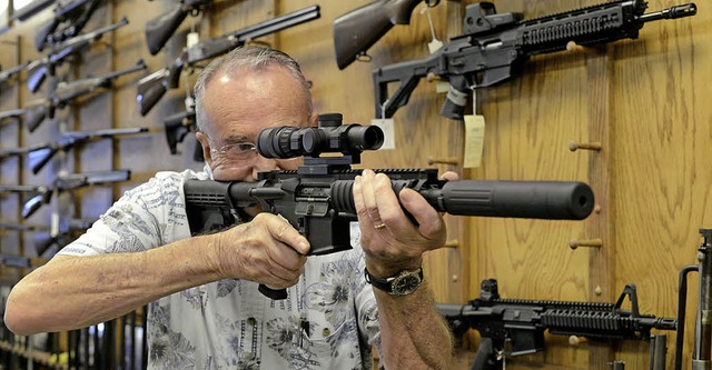 Waffenladen in den USA   | Foto: dpa