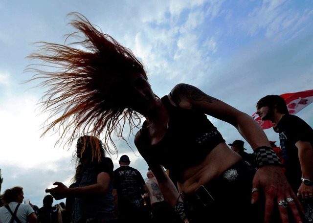 In Wacken findet das weltgrte Heavy-Metal-Festival statt.  | Foto: AFP