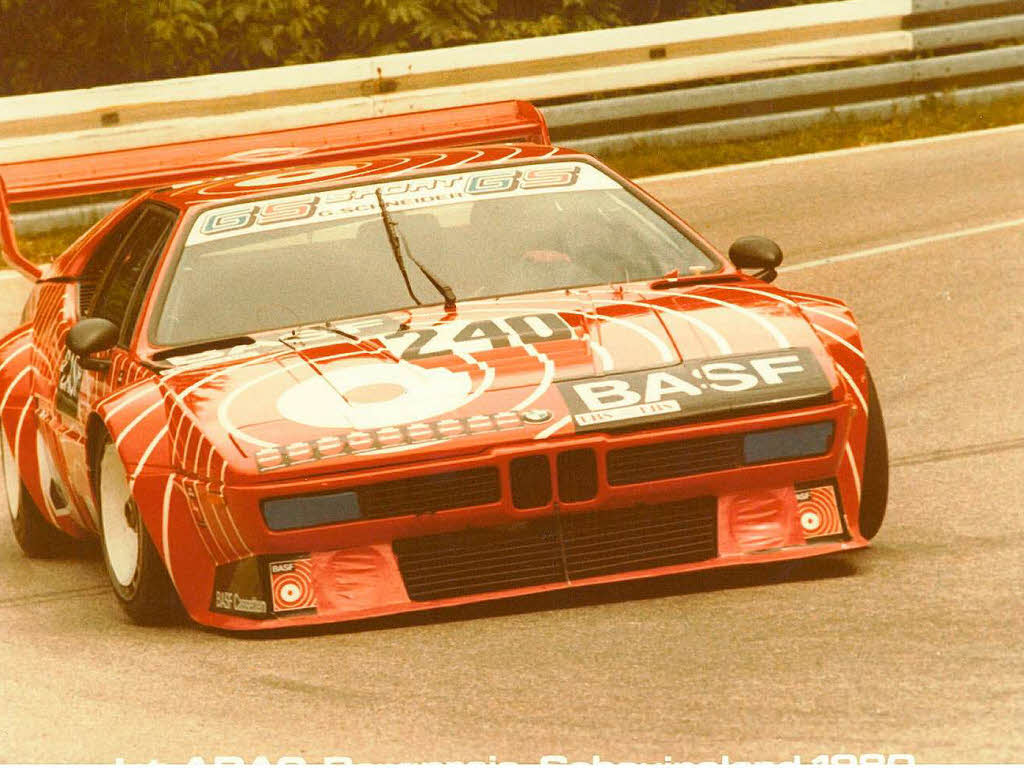 Im BMW M1 Procar am Schauinsland 1980