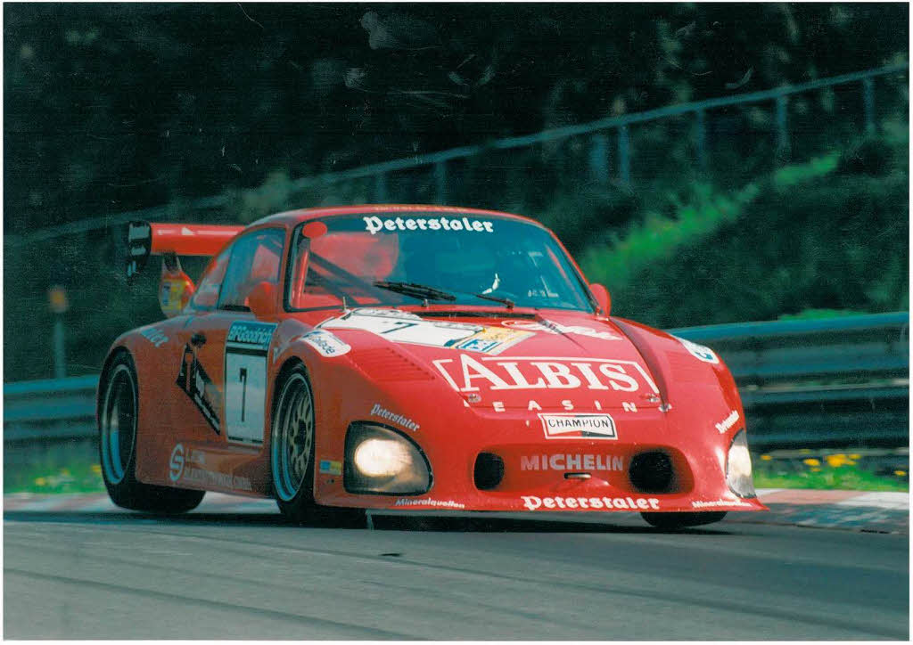 Im Porsche GT3 beim Langstreckenlauf auf dem Nrburgring