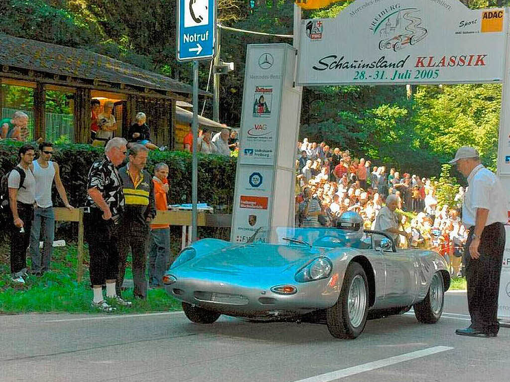 Mit dem Porsche 718-8 „Gromutter“ bei der Schauinsland Klassik 2005