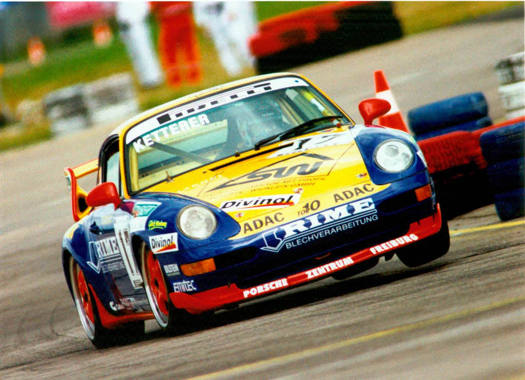 Mitte der 90er-Jahre im Porsche