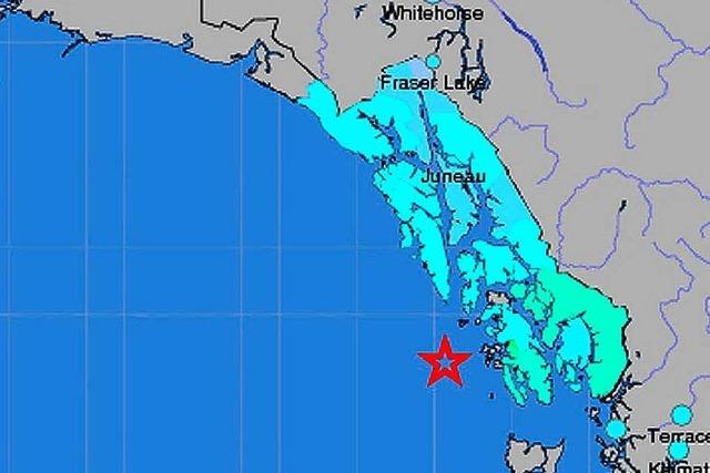 Starkes Erdbeben vor Alaska lst kleinen Tsunami aus