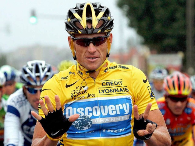 Sieben Mal hat der US-Amerikaner Lance...umfassendes Doping-Gestndnis ablegen.  | Foto: dpa