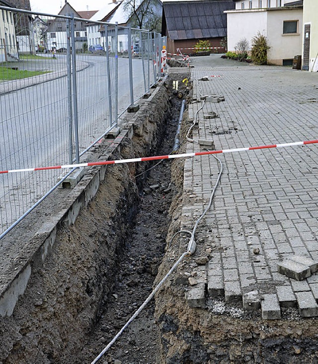 Die Erweiterung des Nahwrmenetzes prgte das Jahr 2012 in Wutach.  | Foto: Juliane Khnemund