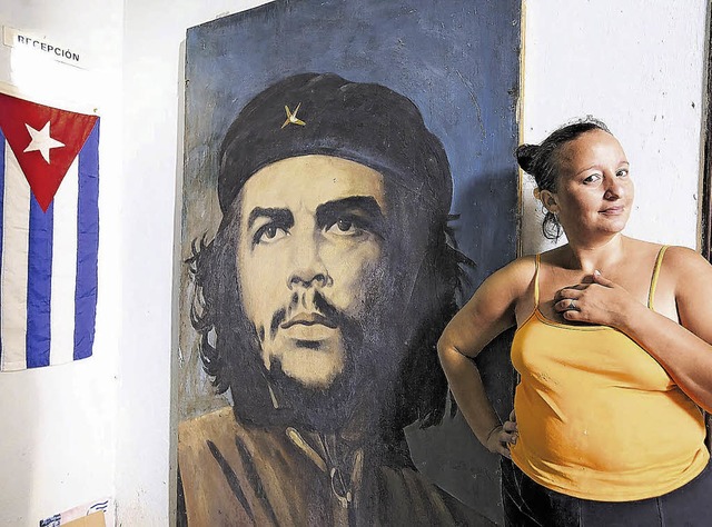 Was ist aus dem sozialistischen Traum ...ei der Revolutions-Ikone Che Guevara.   | Foto: Tobias Hauser
