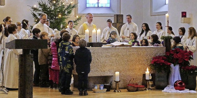 Bernhard Stahlberger lud zum Vaterunse...e  Zukunft der Kirche&#8220;, sagt er.  | Foto: Sigrid Schneider