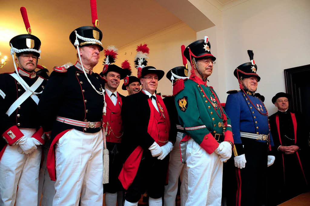 Neujahrsbesuch der Trachtentrgerinnen und Trachtentrger bei Regierungsprsidentin Brbel Schfer