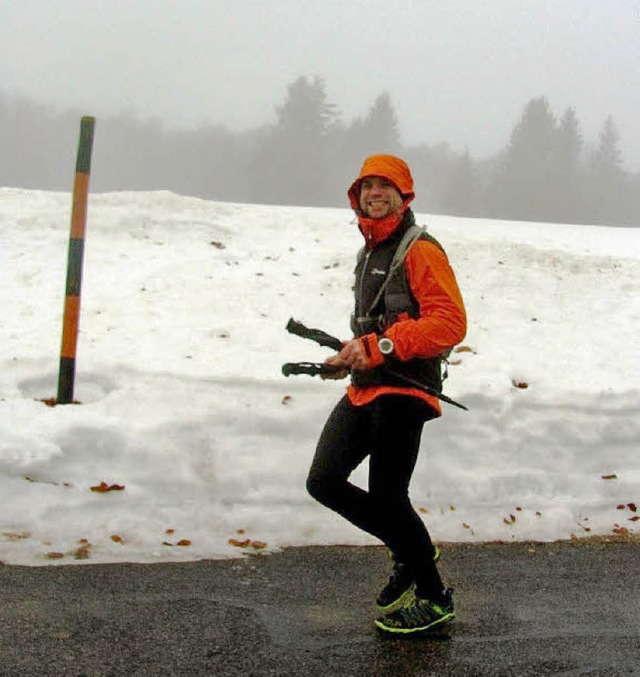 Jens Wchter luft den Kandelhhenweg als Ultra-Run  | Foto: Andrea Steinhart