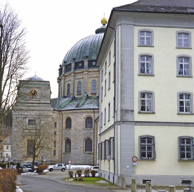 Der Dom St. Blasius liegt einige Meter...wo heute das Frsteneck (vorne) steht.  | Foto: Thomas Mutter