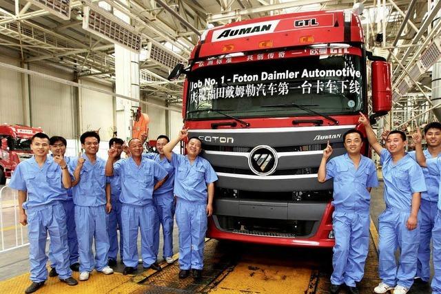 China greift nach Daimler