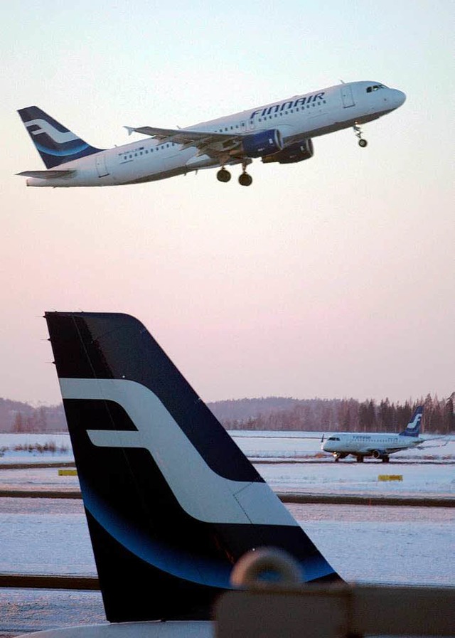 Finnair war 2012 die sicherste Airline der Welt.  | Foto: dpa