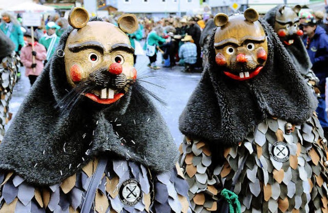 Die Mietersheimer Schrmies sind am Sonntag Gastgeber des groen Umzugs.   | Foto: Archiv: Wolfgang Knstle