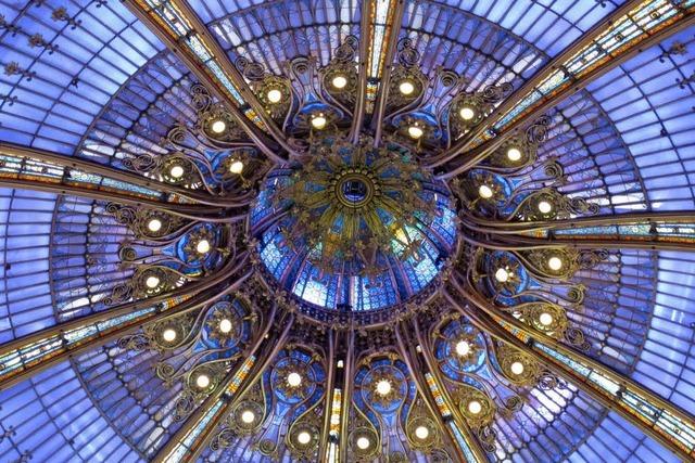 Galeries Lafayette in Paris feiert 100 Jahre Jugendstil-Kuppel
