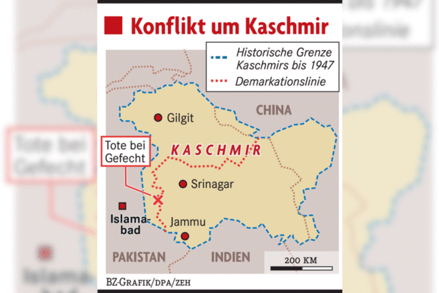 Konflikt um Kaschmir spitzt sich zu