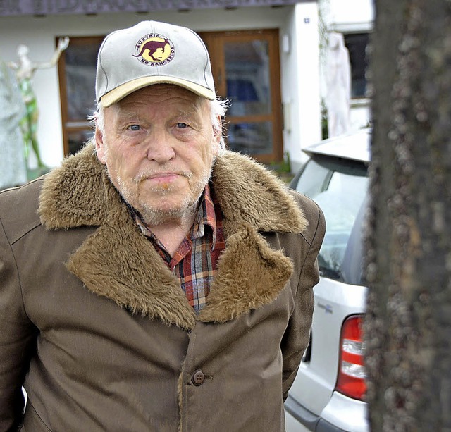 Herrmann Brunner fielen die vielen kleinen Tiere auf Linden auf.  | Foto: Peter Gerigk