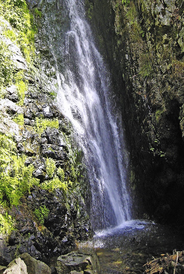 Der Todtnauer Wasserfall ist mit 97 Me...chste Naturwasserfall in Deutschland.   | Foto: Bergwelt