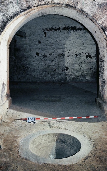 Ein im Unterhof in Diessenhofen entdec...raße in Neuenburg  ausgegraben haben.   | Foto: Amt für Archäologie Thurgau