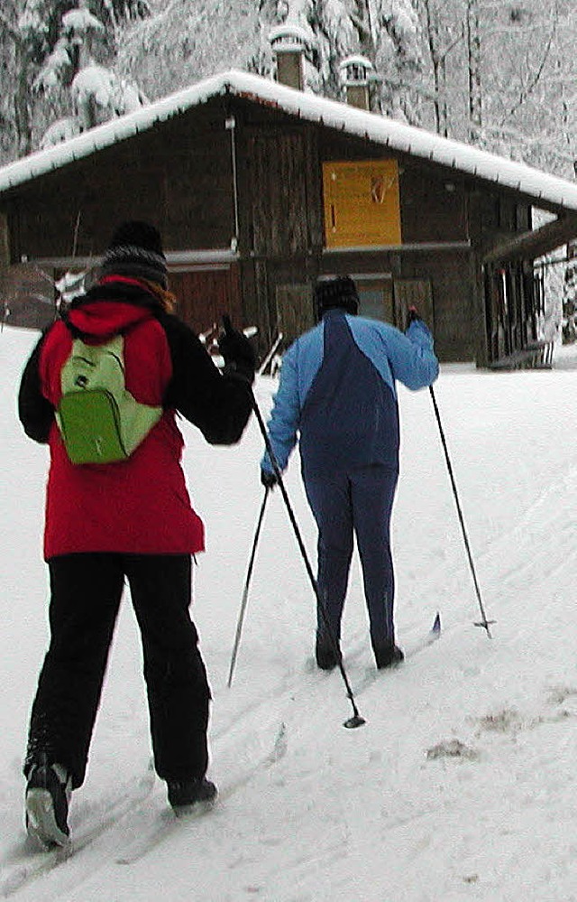 Auf derart gute Wintersportverhltnisse wartet man beim Skiclub sehnlich.  | Foto: Rolf-Dieter Kanmacher